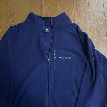 mont-bell 집업 플리스 네이비