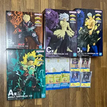 제일복권 나의 히어로 아카데미아 피규어 A상 B상 C상 D상 덤 포함