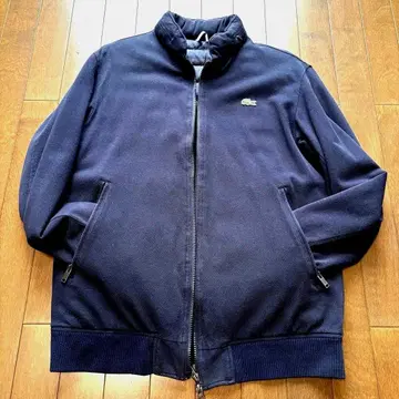 Lacoste 네이비 집업 자켓 L 중고품