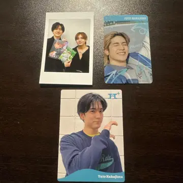 나카지마 유토 포토 카드 3장 세트