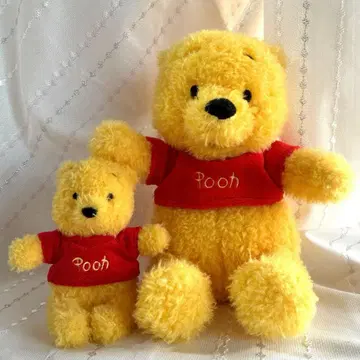 디즈니 푸우 봉제 인형 봉제 인형 배지