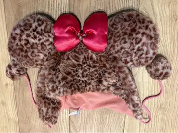 레오파드 레오파드 무늬 미니 팬캡 디즈니