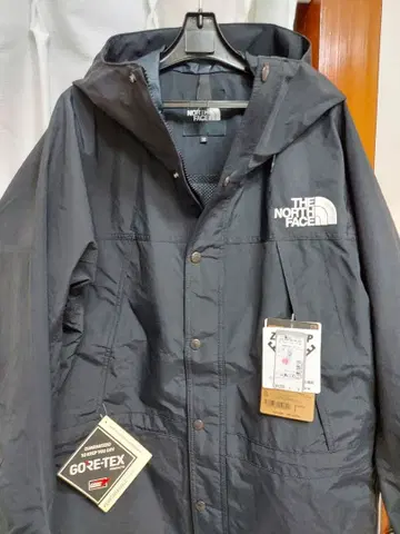 THE NORTH FACE 고어텍스 마운틴 후드티 블랙