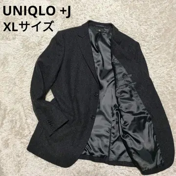 새상품급 UNIQLO +J 울 테일러드 자켓 XL 그레이