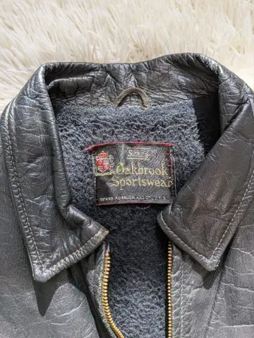 Sears Oakbrook Sportswear 60s 가죽 자켓