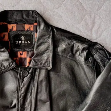 URBAN 블랙 가죽 자켓
