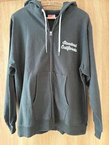 STANDARD CALIFORNIA 지퍼 후드티 M
