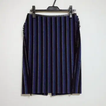 DRAER 멀티 스트라이프 타이트 스커트