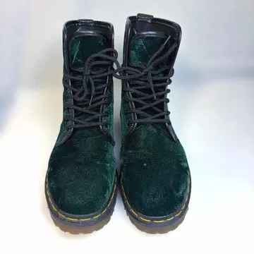 닥터 마틴 8홀 그린 벨벳 UK5