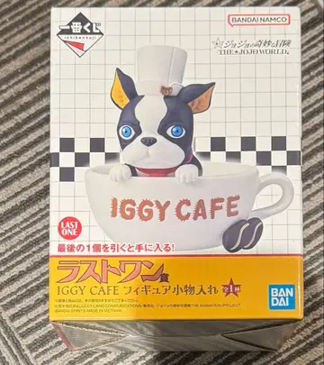 죠죠 월드 제일복권 라스트 원상 IGGY CAFE 피규어 소품함