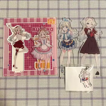 오사와 루리노 아크릴 스탠드 x 4 참 x 1