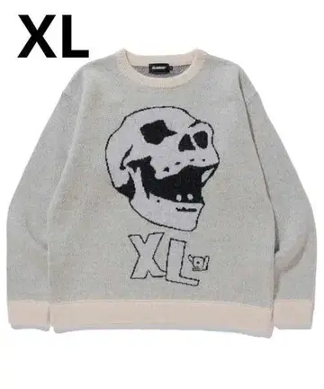 XLARGE SKULL MOHAIR KNIT XL 새상품급