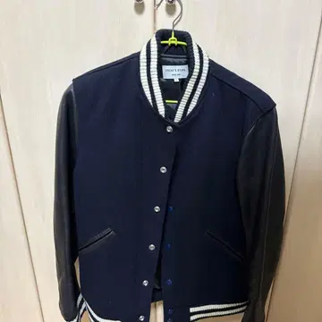 FREAK'S STORE 네이비 바시티 자켓 L