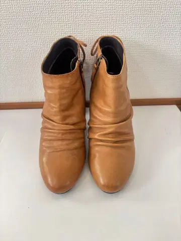 베이지 숏부츠 23.0cm