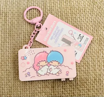 미니 거울 & 빗 키링 키키라라 리틀트윈스타