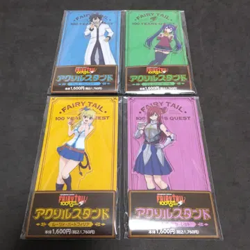 페어리 테일 훼미리마트 아크릴 스탠드 루시 엘자 그레이