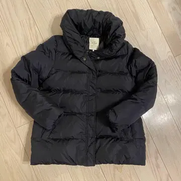 ikka 다운 자켓 블랙 여성용 L 사이즈