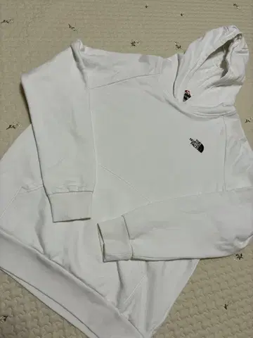 THE NORTH FACE 화이트 후드티 남성용 XL