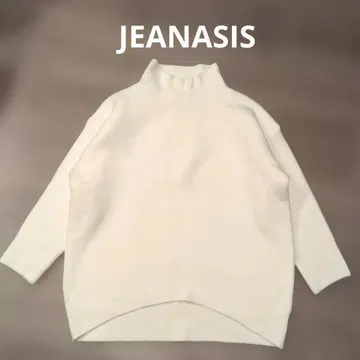 [ 새상품 ] 지나시스 7G 스트레치 터틀넥 니트