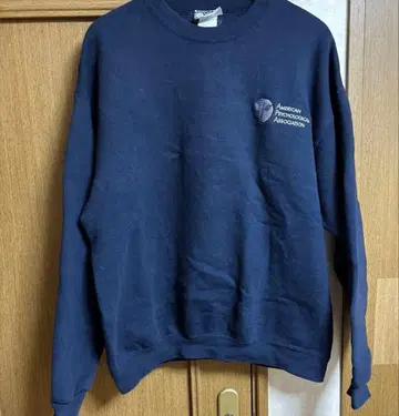 Lee 미국 고고학 협회 로고 맨투맨 L 네이비