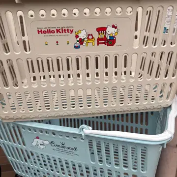 산리오 레지 바스켓 헬로키티 시나모롤 2개 세트