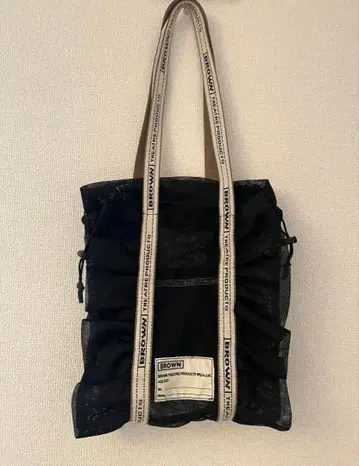 새상품급 메쉬 토트백 블랙