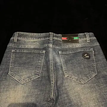 FINAL STYLE 다크 데님 슬림 핏