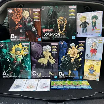 나의 히어로 아카데미아 제일복권 더 멀리 피규어 풀컴플리트