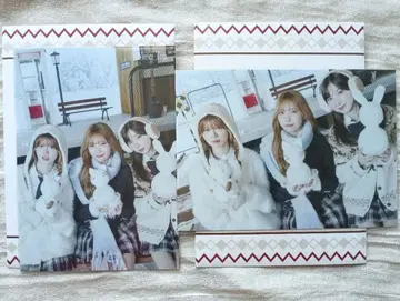 NiziU 리쿠 마유카 미이히 유닛 랜덤 카드 2장 wintertrip