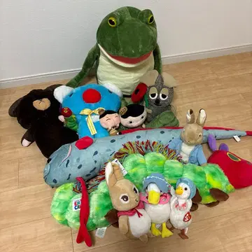 어리둥절 케로피욘 그림책 캐릭터 봉제 인형 여러 가지 묶음 판매