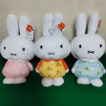 미피 봉제 인형 3체 세트 약 48cm