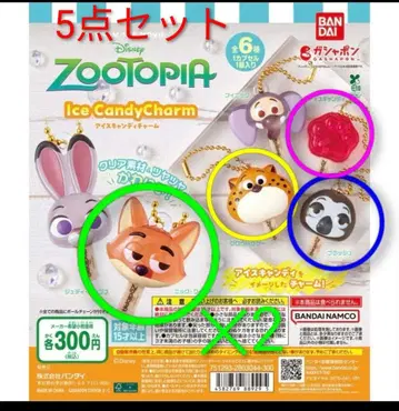 주토피아 아이스캔디 참 5세트