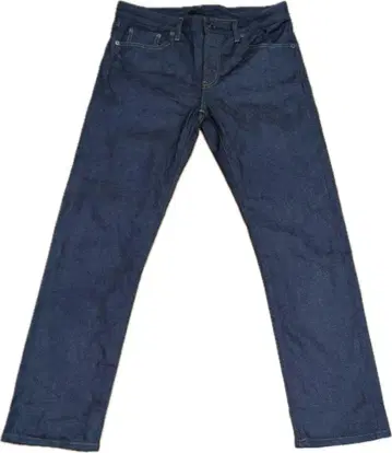 UNIQLO W33 슬림핏 셀비지 데님 스트레이트