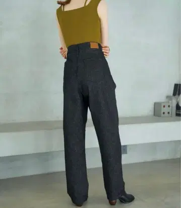 hinari 하이웨스트 데님 팬츠 S 사이즈