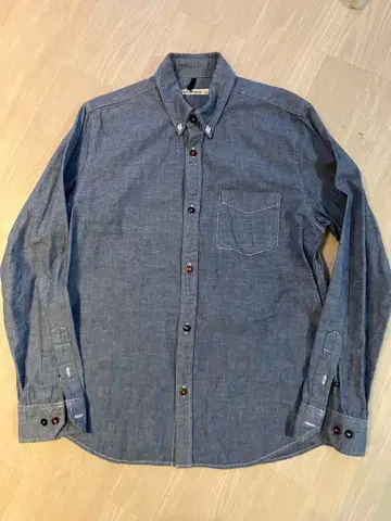 새상품급 GAIJIN MADE 샴브레이 바지 셔츠