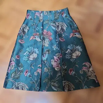 ANAYI 플라워 프린트 플레어 스커트