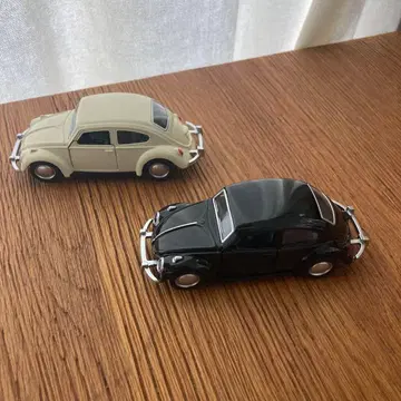 비틀 미니카 아이보리 블랙 세트 판매