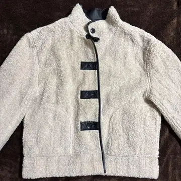 FASHIRU 보아 페이크 무스탕 리버서블 자켓