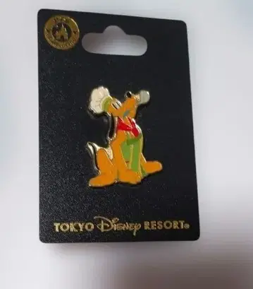 디즈니 리조트 핀 배지 플루토
