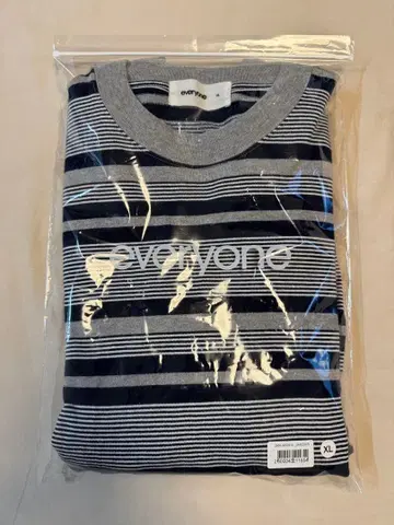 모두 보더 롱 슬리브 티 보더 XL