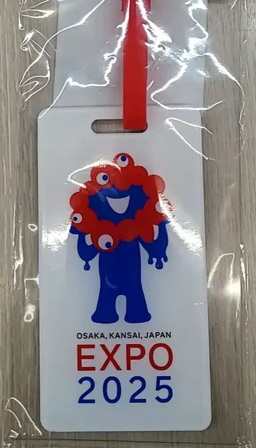 오사카 만박 아크릴 네임택 L EXPO2025 미야쿠미야쿠 심볼 로고