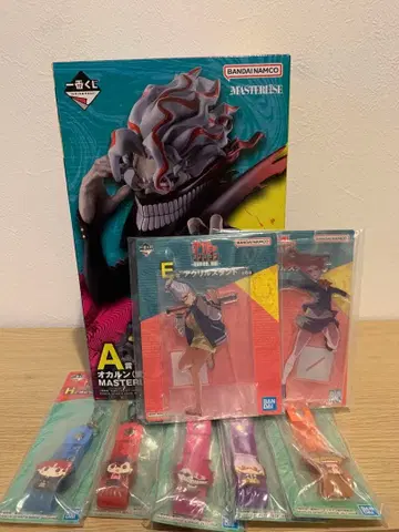 제일복권 단다단 A상 오카룬 피규어 하위상 7종 세트