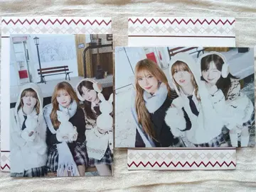 NiziU 리쿠 마유카 미이히 유닛 랜덤 카드 2장 wintertrip