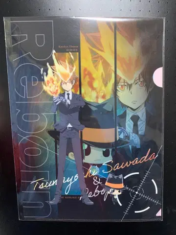 가정교사 히트맨 REBORN! 사와다 츠나요시 리본 클리어 파일