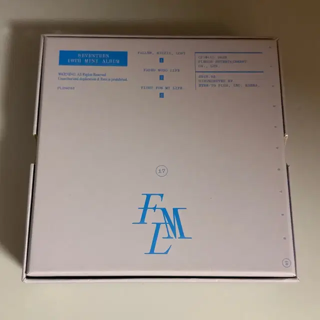 세븐틴 FML 손오공 디럭스 개봉 앨범