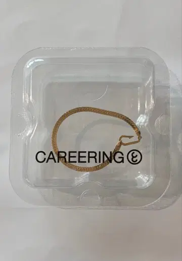 [ 새상품 ] CAREERING LURE BRACELET 골드