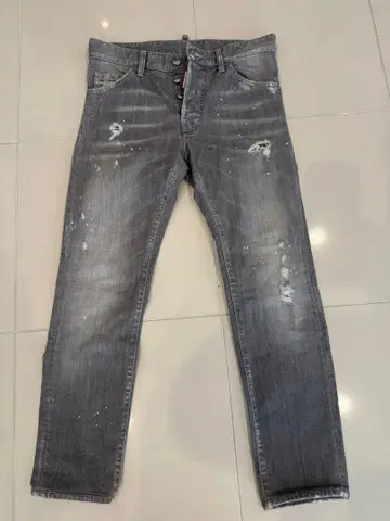 DSQUARED2 그레이 데미지 진