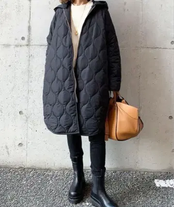 [ Emma Taylor ] 아름다운 실루엣 3way 퀼팅 푸드코트