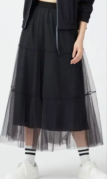 차코트 티어드 샤샤 스커트