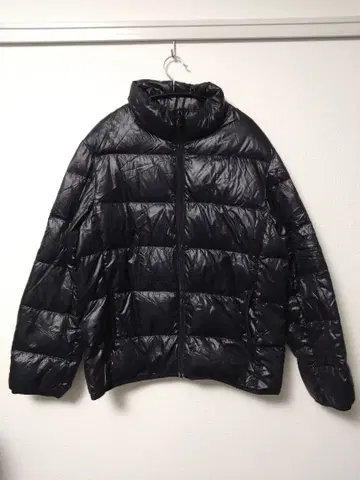 UNIQLO 프리미엄 다운 블랙 자켓 M